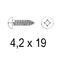 Самонарезающий винт DIN 7981 / ISO 7049