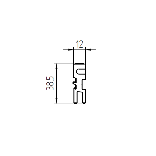 МП-72.52 Закладная L=22,5мм