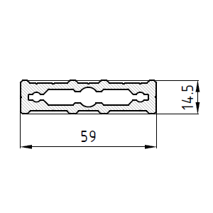 МП-64060 Закладная L=250 мм