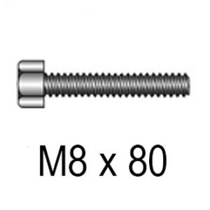Болт М8х80 DIN933  ГОСТ 7798 ГОСТ 7805