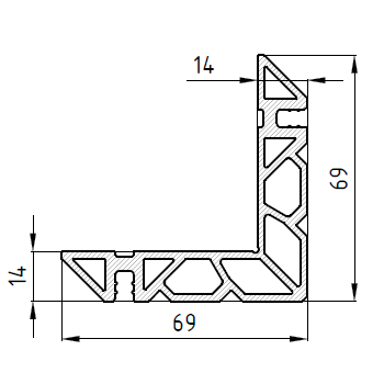 МП-64067 Закладная L=29,8 мм