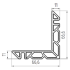 МП-640143 Закладная L=36мм