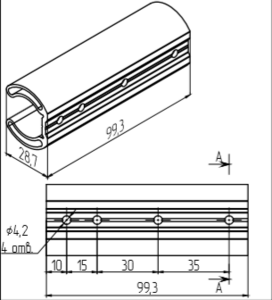 МП-4042 Закладная (Ø4,2мм) L=99,3мм