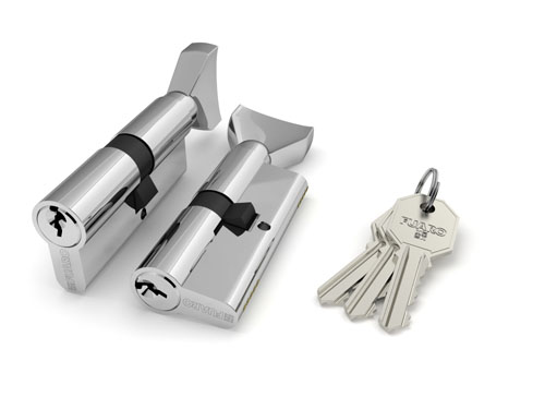 Цилиндровый механизм Fuaro 100 CM 80 mm (30+10+40)