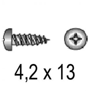 ВС 4,2х13 DIN 7981 / ISO 7049