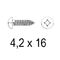Самонарезающий винт DIN 7981 / ISO 7049